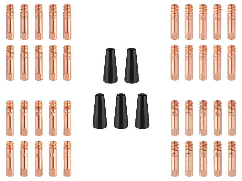 Set Schweißkontaktspitzen und Gasdüsen