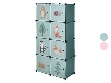 LUPILU® Kinder-Steckregal, 74 x 36 x 144 cm