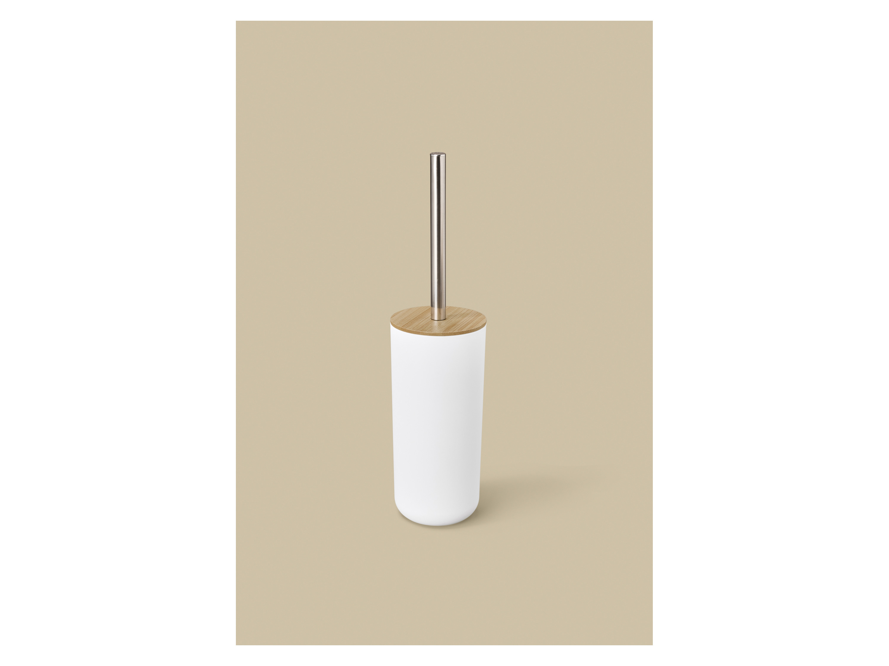 LIVARNO® WC-Bürste / Kosmetiktücherbox / Aufbewahrungsbox Bambus (Toilettenbürste) – Bild 4 von 4