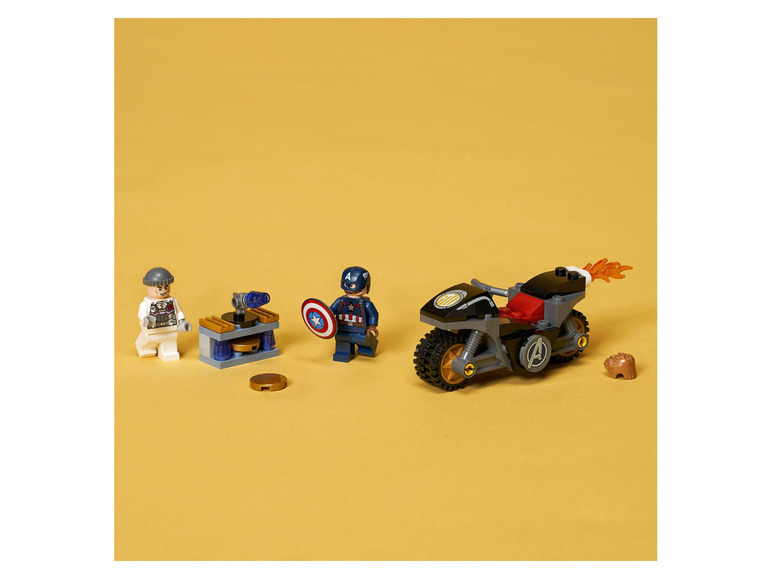 Gehe zu Vollbildansicht: LEGO® Marvel Super Heroes 76189 »Duell zwischen Captain America und Hydra« - Bild 4