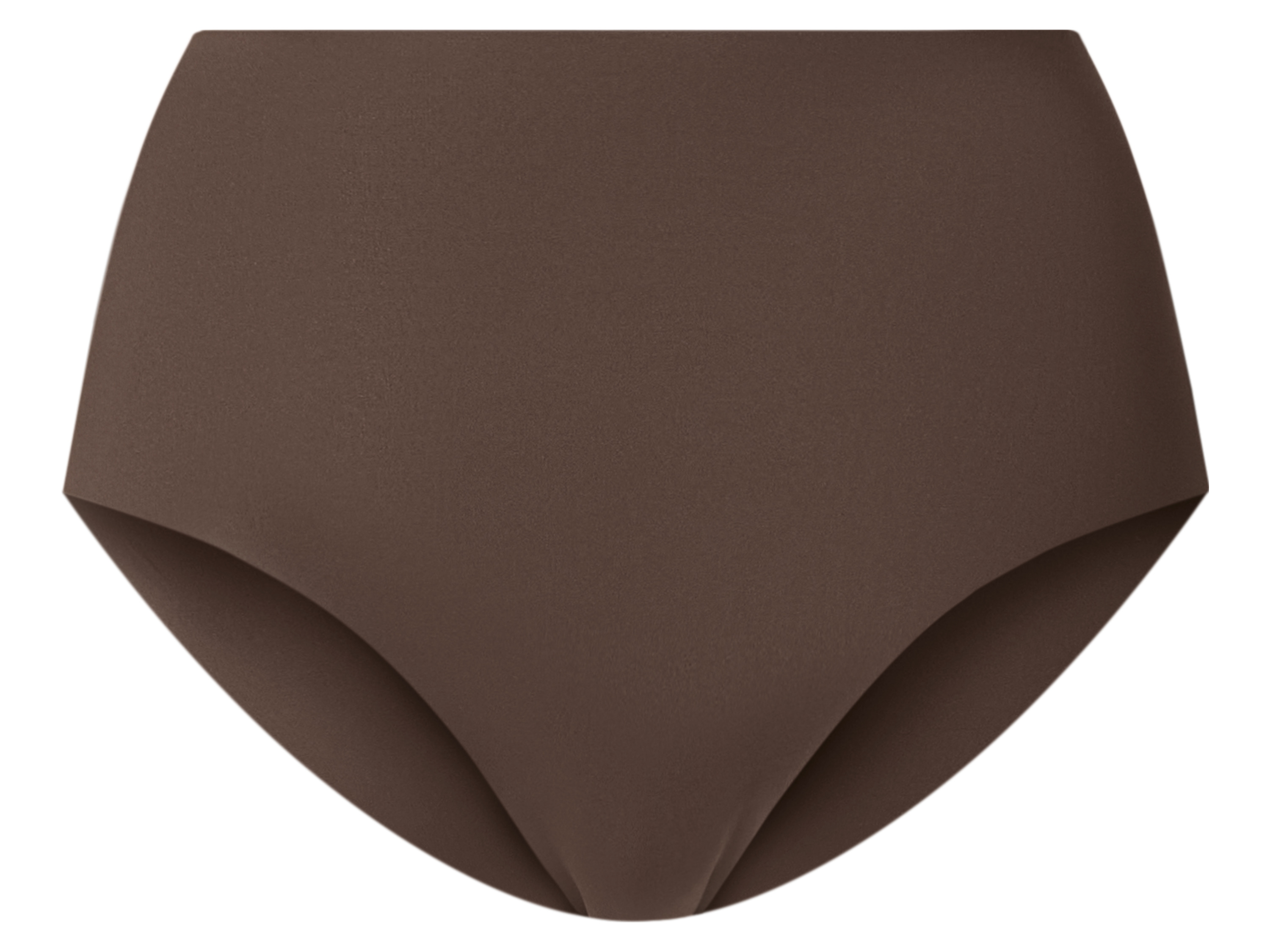 ESMARA® Damen Lasercut-Slips mit hoher Taille, 2 Stück (Braun, XS (32/34))