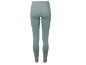 Hellblaue High-Waist-Sportleggings, Rückansicht.
