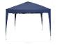 Blauer Gartenpavillon mit den Maßen 300x300x260 cm.