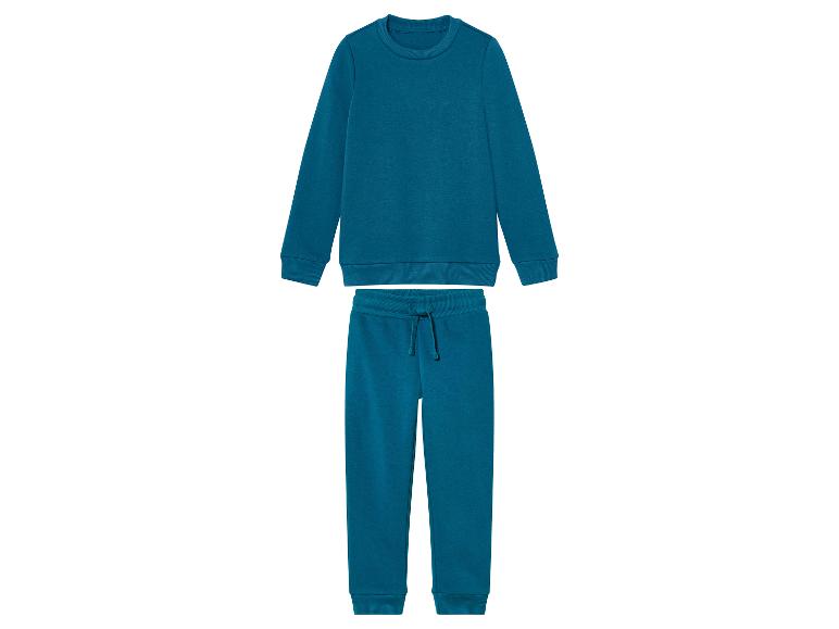 Marineblauer Kinder-Jogginganzug.