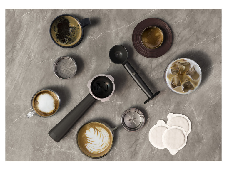 Gehe zu Vollbildansicht: AEG Gourmet 6 Espresso Siebträgermaschine »EC6-1-6ST«, 1350 W - Bild 6