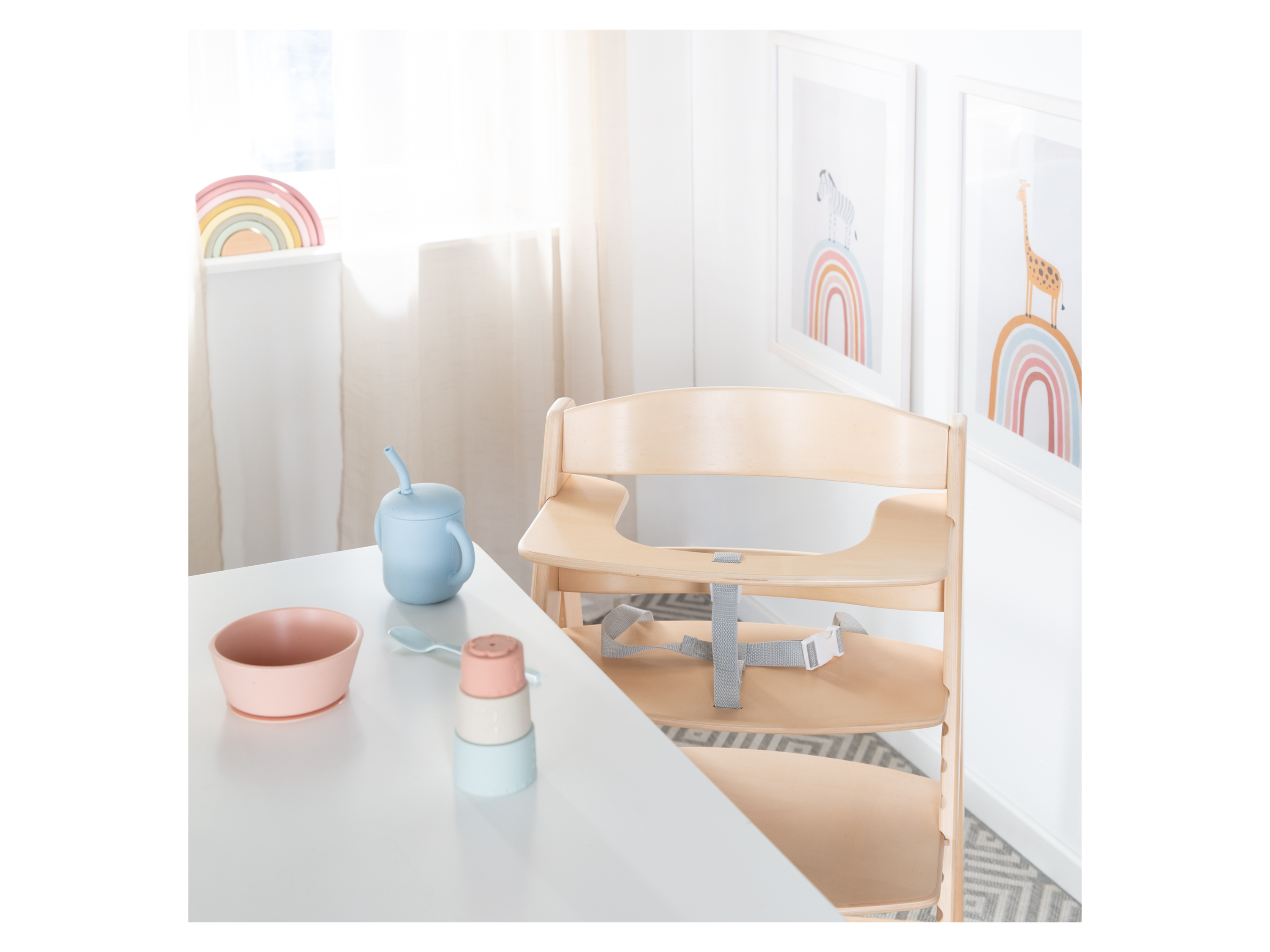 Thumbnail - roba Treppenhochstuhl Sit Up, natur Flex (natur Flex)