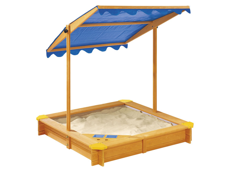 Gehe zu Vollbildansicht: Playtive Sandkasten, mit Dach und Eisdiele - Bild 7