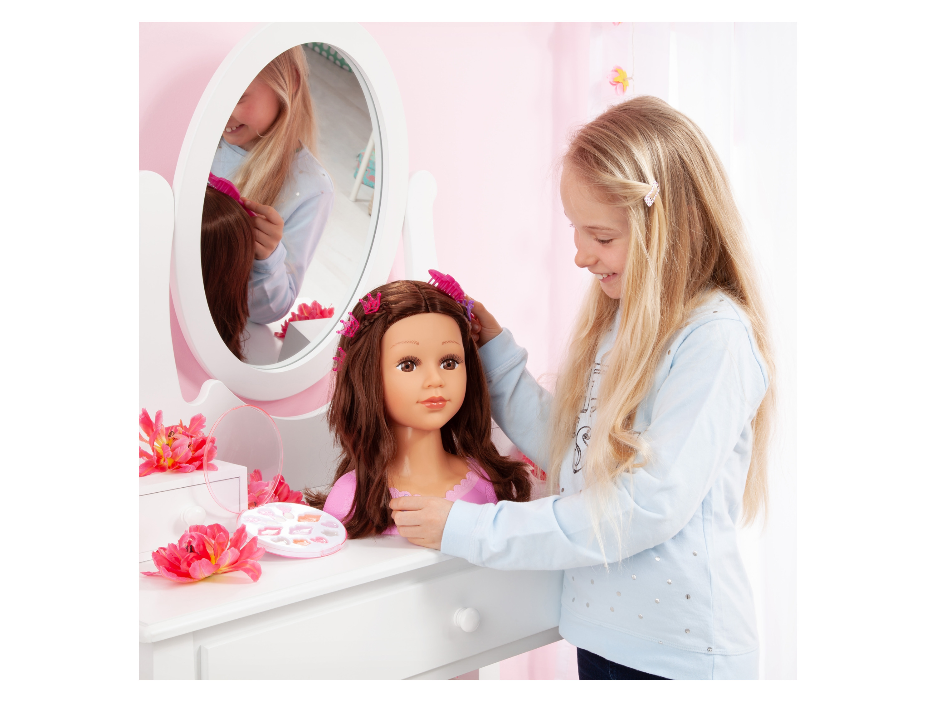 Thumbnail - Bayer Design Schminkkopf »Charlene Super Model« (Braun)