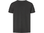 Einfaches schwarzes Kurzarm-T-Shirt, Rückansicht
