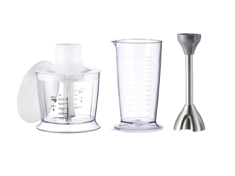 Stabmixer-Set mit Zerkleinerer und Messbecher