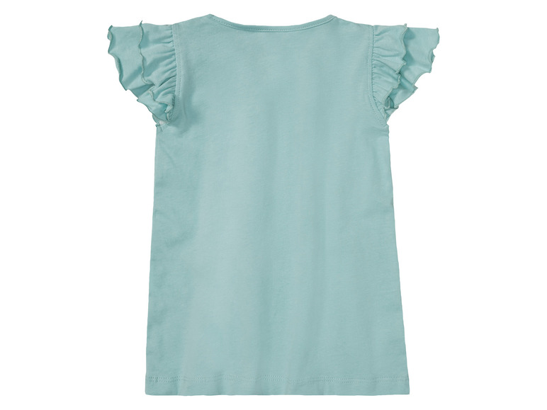 Gehe zu Vollbildansicht: lupilu® Kleinkinder Mädchen T-Shirts, 2 Stück, reine Baumwolle - Bild 7