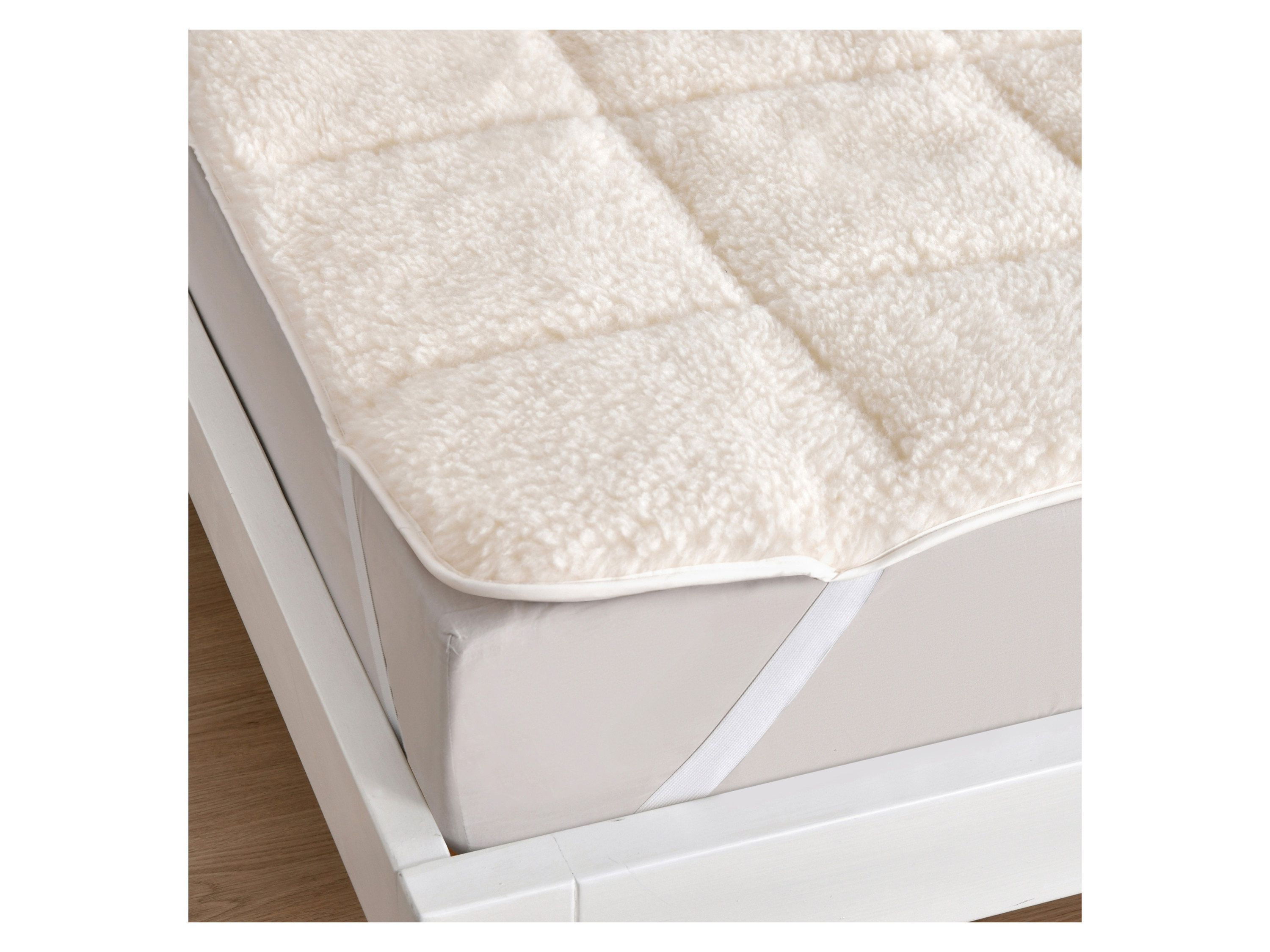 Thumbnail - TXL Comfort Schurwolle-Matratzenauflage, B 180 x L 200 cm