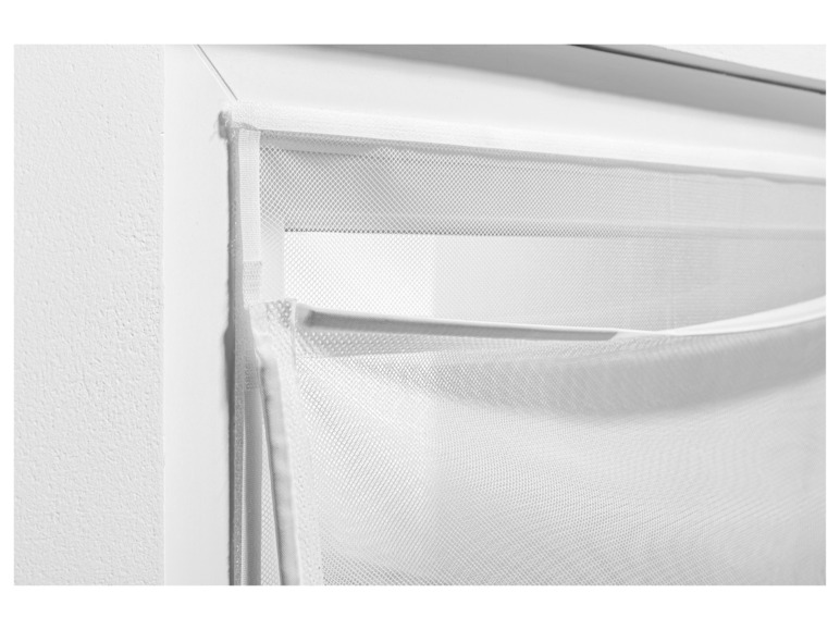 Gehe zu Vollbildansicht: LIVARNO home Insektenschutz-Fenstervorhang mit Magnetverschluss, 130 x 150 cm - Bild 10