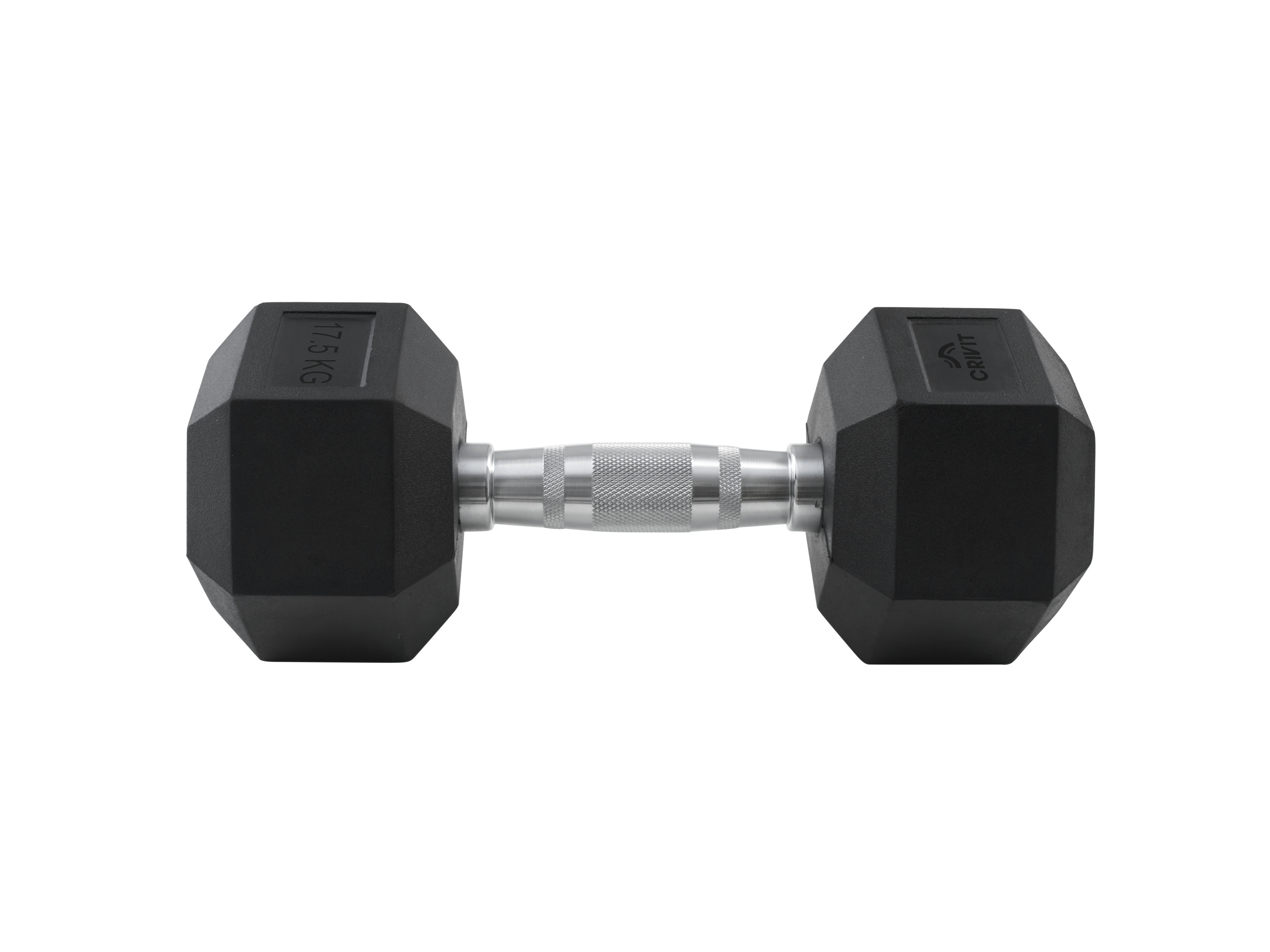 CRIVIT Hexagon-Kurzhantel, 17,5 kg""