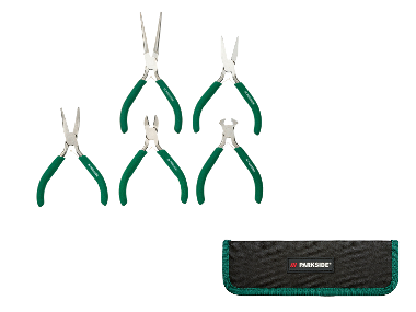 PARKSIDE® Feinmechanikerzangen-Set, 5-teilig