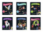 Scratch & Relax Bücher mit Bildern von Feen, Mandalas, Gärten, Einhörnern, Meerwesen und Drachen.