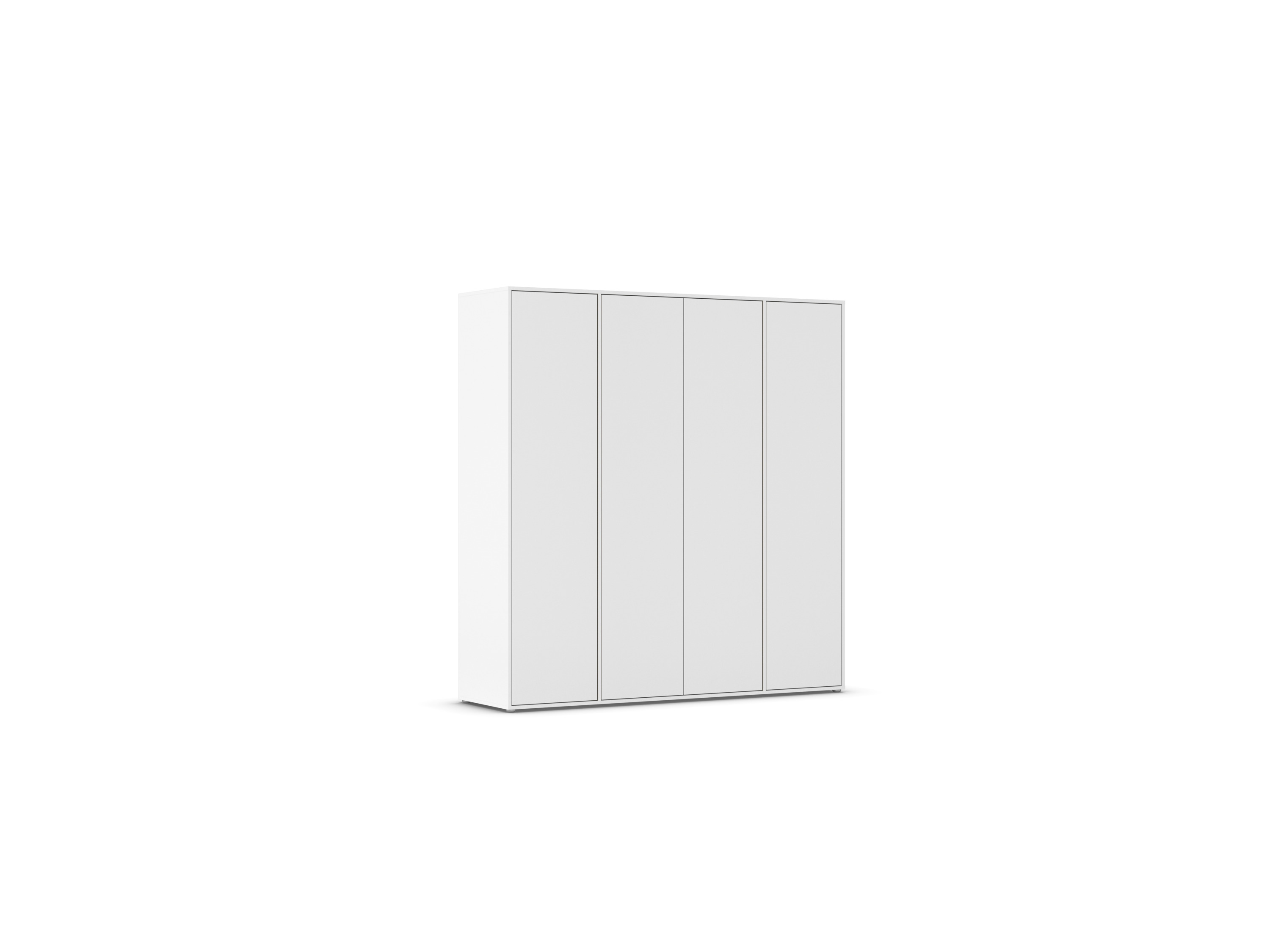 RAUCH BLUE Nabila Drehtürenschrank (Premium-Zubehör, Weiß, Breite 187 cm / Höhe 194 cm)