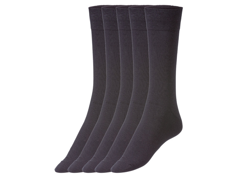 Gehe zu Vollbildansicht: LIVERGY Herren Socken, 5 Paar, mit hohem Baumwollanteil - Bild 2