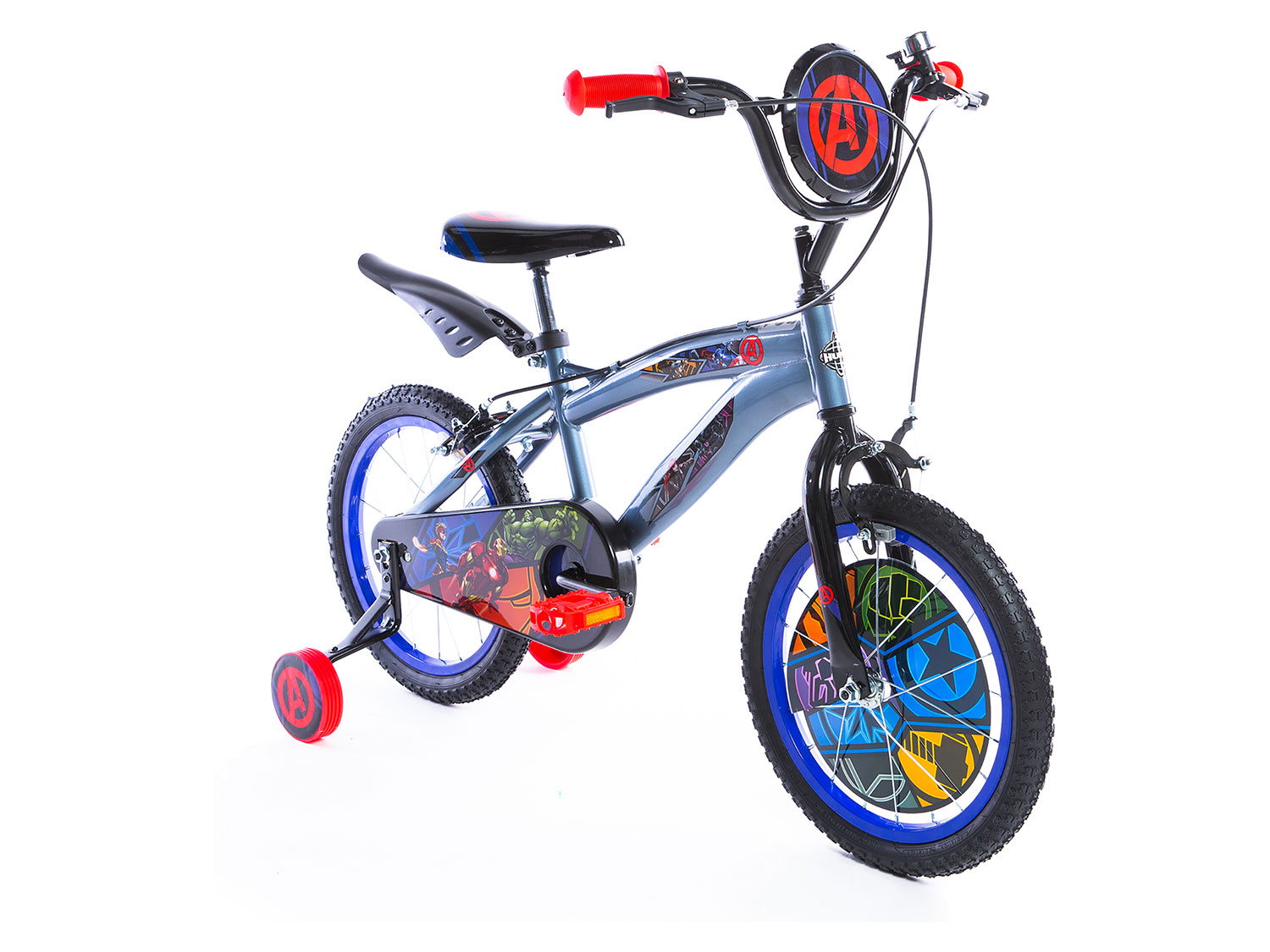 Huffy Kinderfahrrad 16 Zoll (Avengers, Grau) | 28914219813