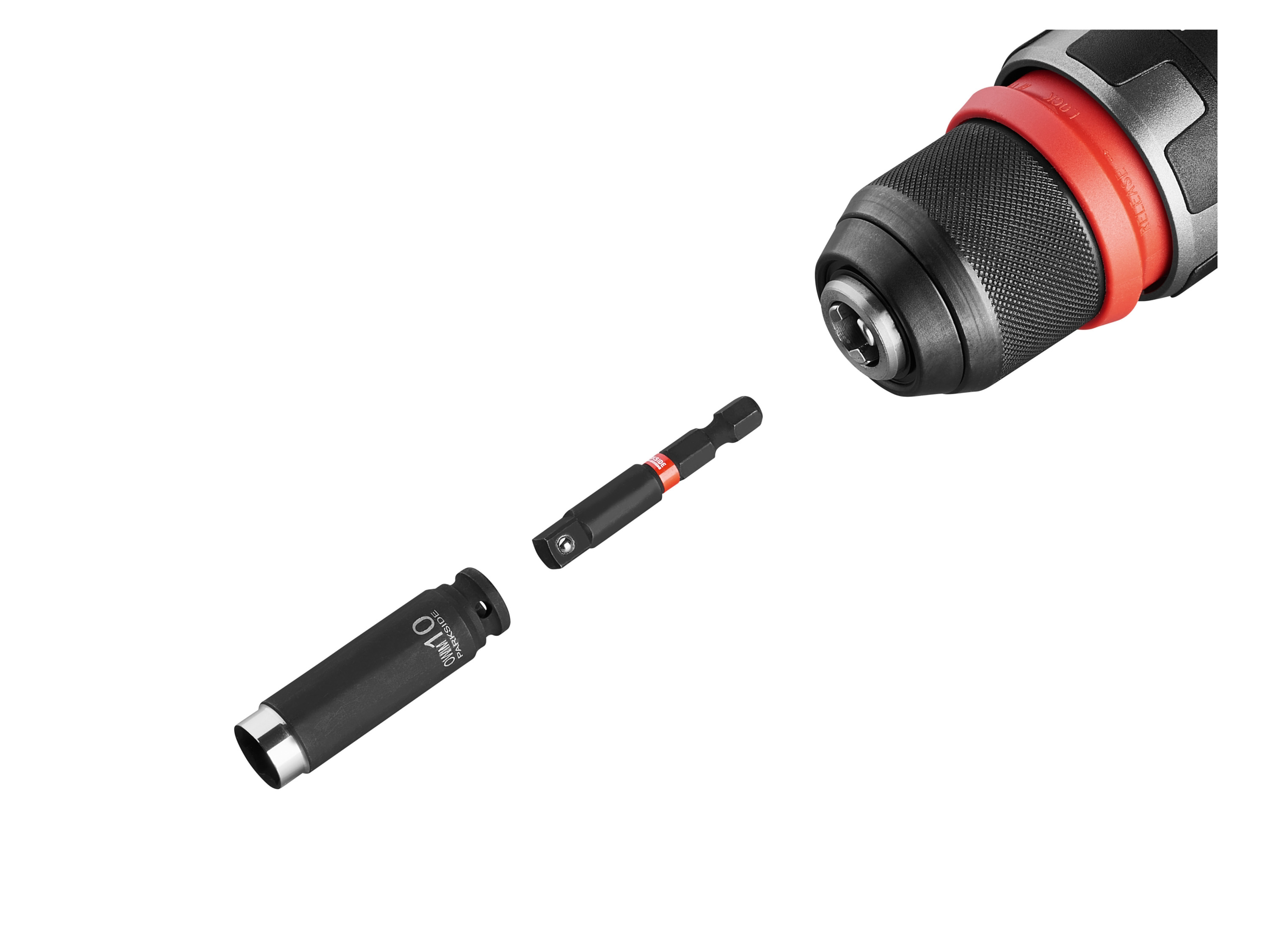 Thumbnail - PARKSIDE PERFORMANCE® ¼ Zoll Schlagnuss-Set, für Elektro- und Handwerkzeuge