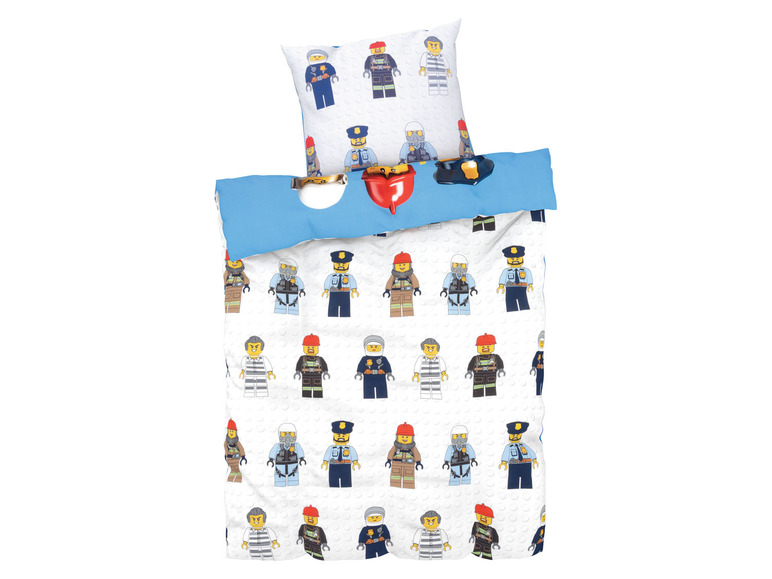 Gehe zu Vollbildansicht: LEGO Ninjago / City Kinder Bettwäsche, 135 x 200 cm - Bild 3
