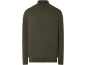 Herren-Rollkragenpullover in Olivgrün