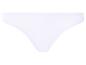 Weißer Damen-Slip, klassischer Schnitt.