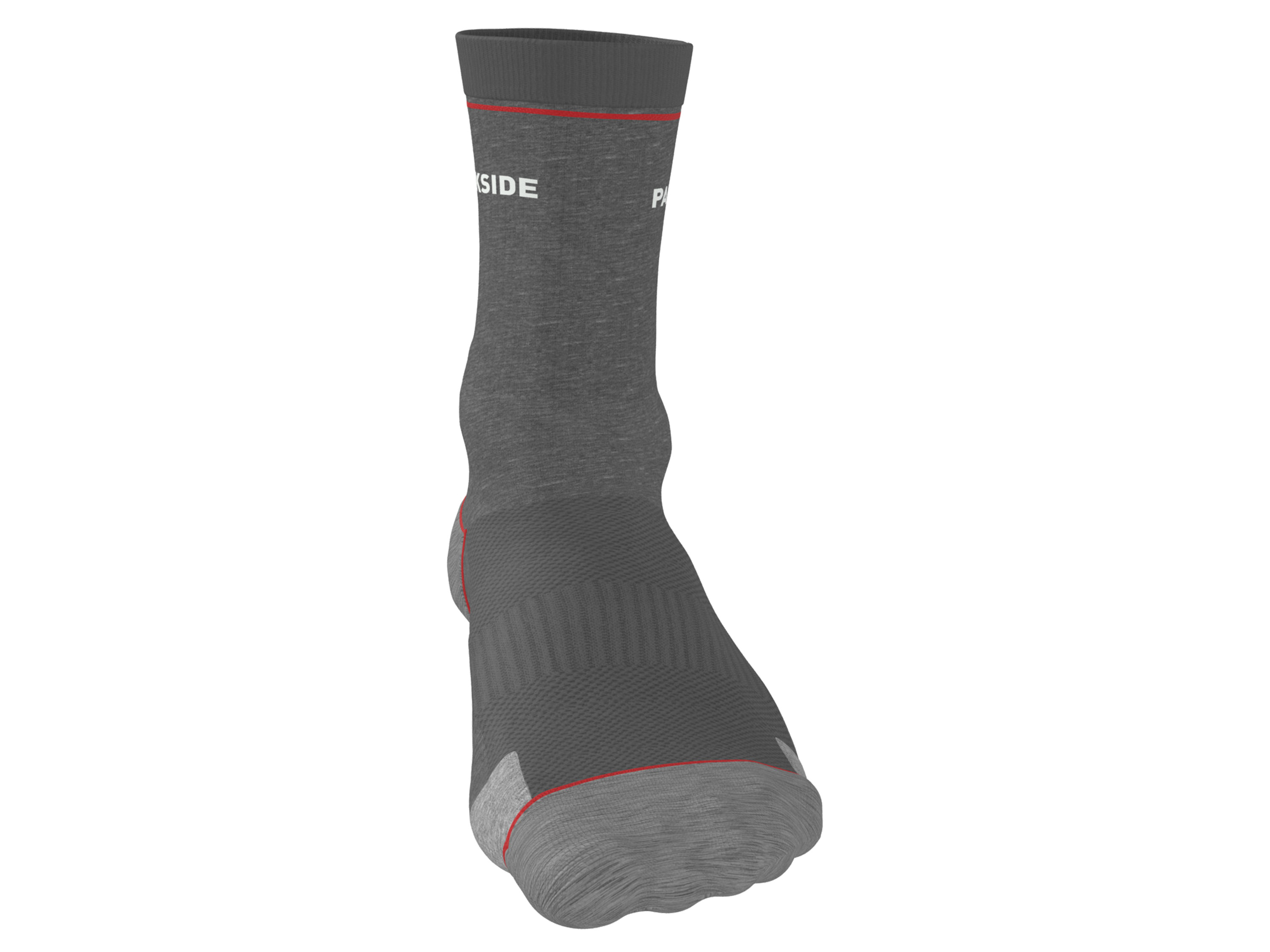 Thumbnail - PARKSIDE® Herren Arbeitssocken 5 Stück (Grau, 39-42)