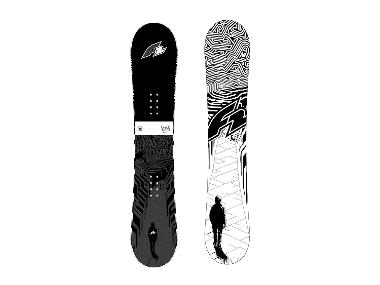 F2 Black Deck - Snowboard