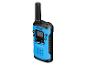 Blaues und schwarzes Kinder-Walkie-Talkie mit Antenne und Knöpfen