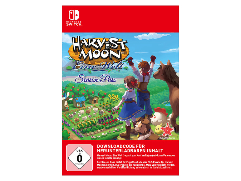 Gehe zu Vollbildansicht: Nintendo Harvest Moon: One World - Season Pass - Bild 1