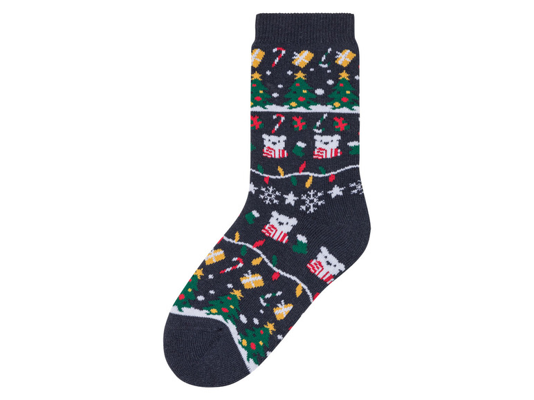 Gehe zu Vollbildansicht: pepperts!® Jungen Thermosocken mit lustigen Weihnachtsmotiven - Bild 4