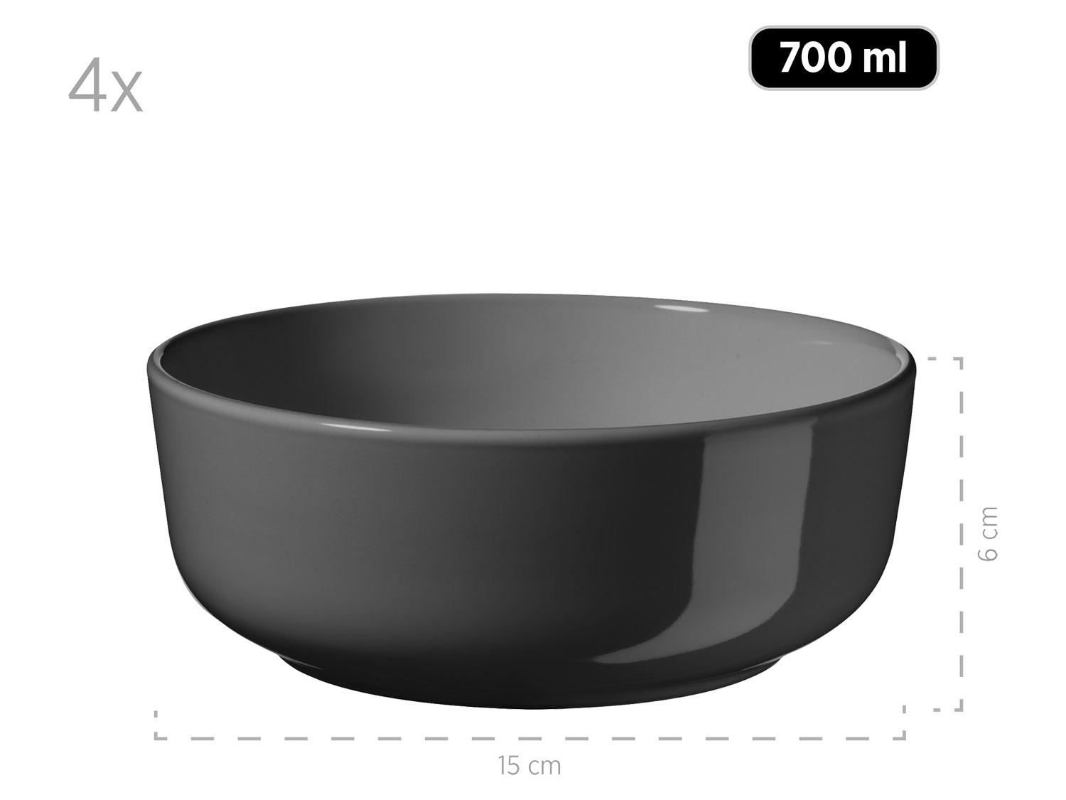 Thumbnail - MÄSER Serie Alenia (Grau, 16 tlg.)