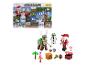 Minecraft Adventskalender mit Figuren und weihnachtlichen Accessoires.