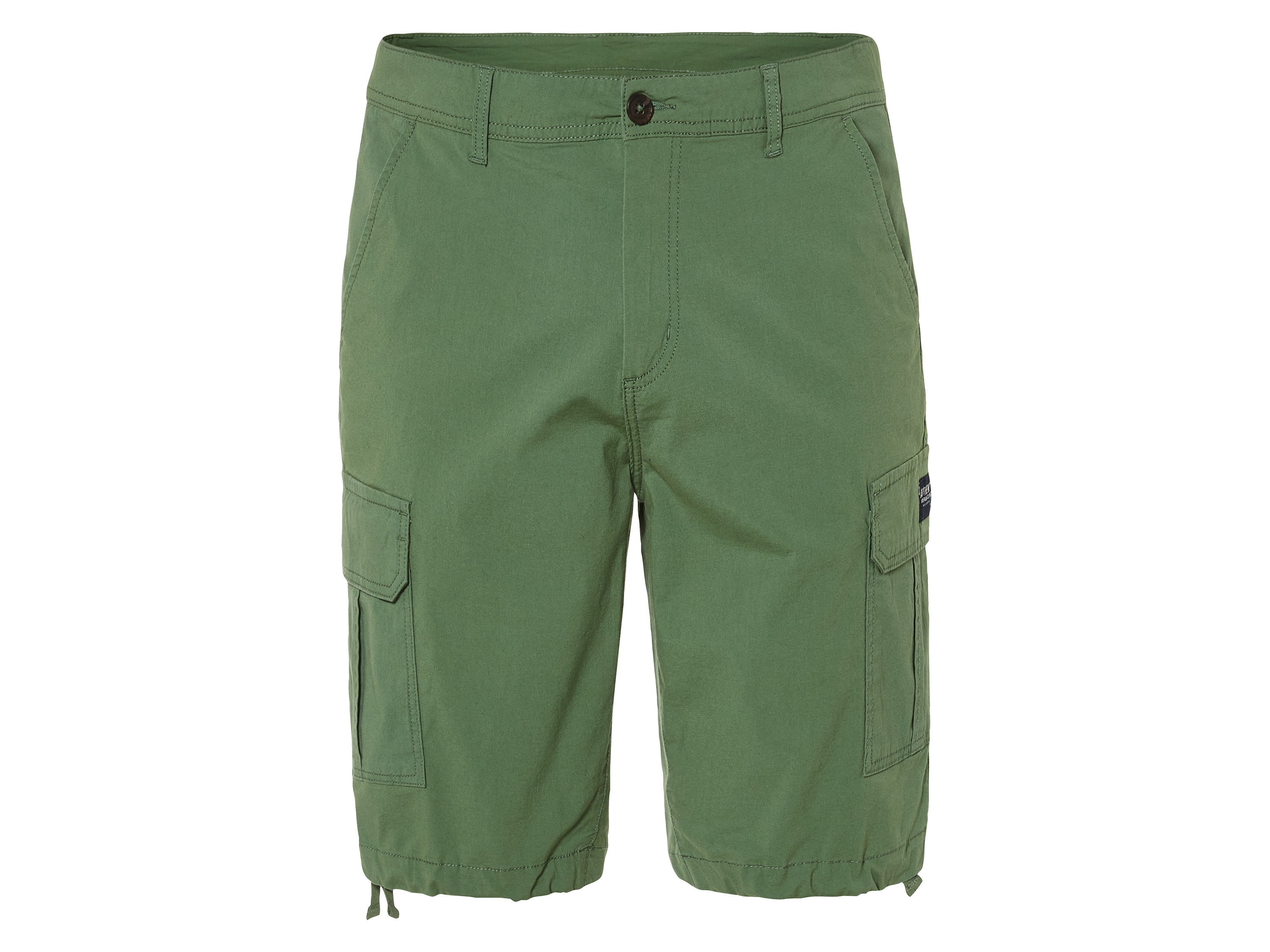 LIVERGY® Herren Bermuda Cargo (Grün, 56) | 04335633068094