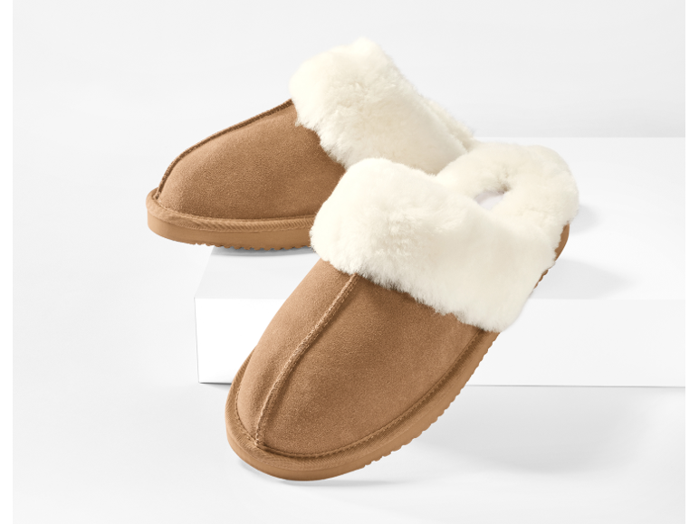 Herren Hausschuh Lammfell