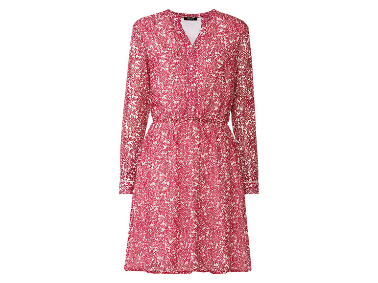 Gehe zu Vollbildansicht: esmara Damen Kleid, in leichter Chiffon-Qualität - Bild 2