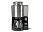 Eine Melitta AromaFresh Kaffeemaschine mit Glaskanne.