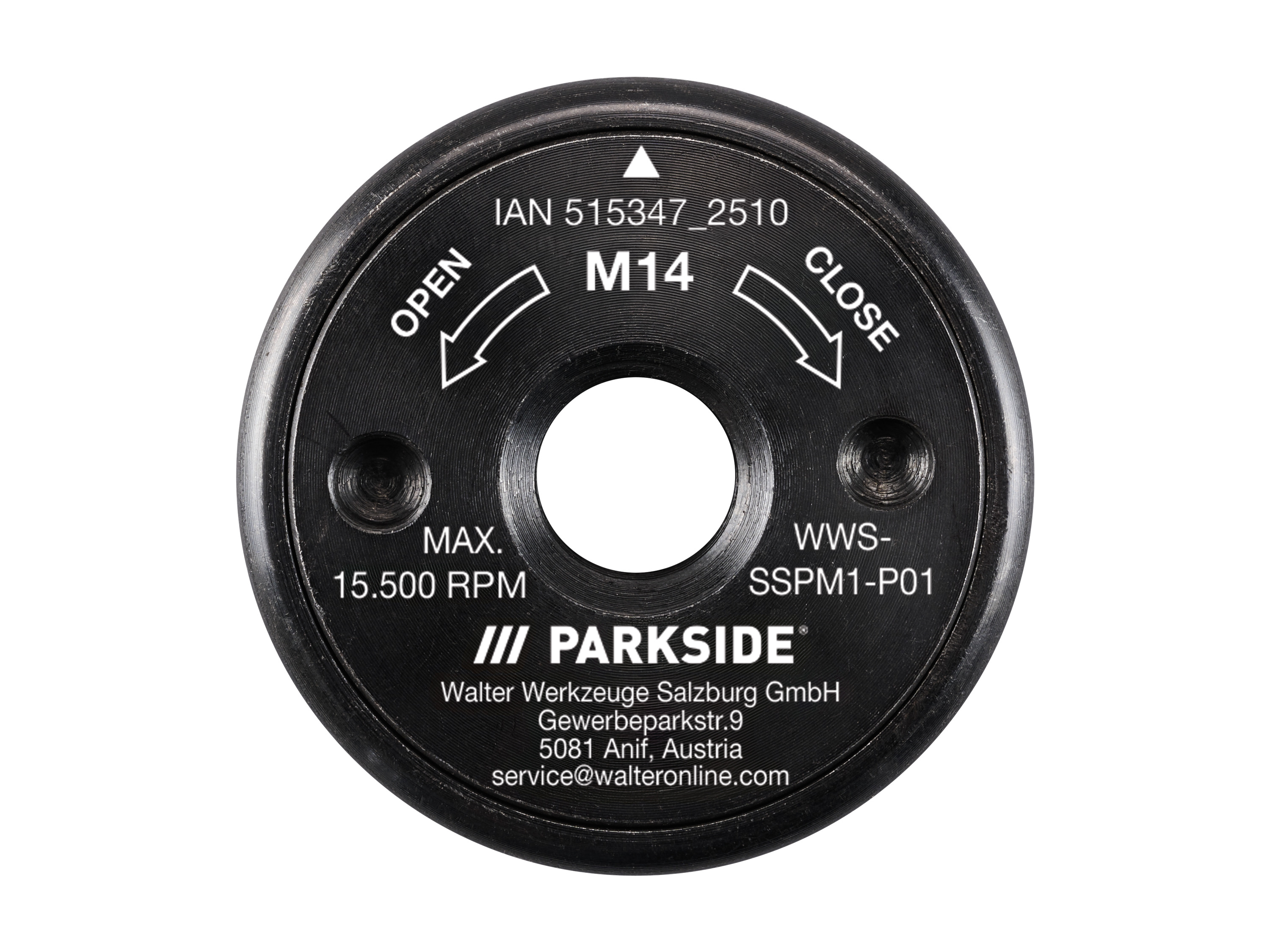PARKSIDE® Metall-Trennscheiben / Schnellspannmutter für Winkelschleifer – Bild 2 von 2