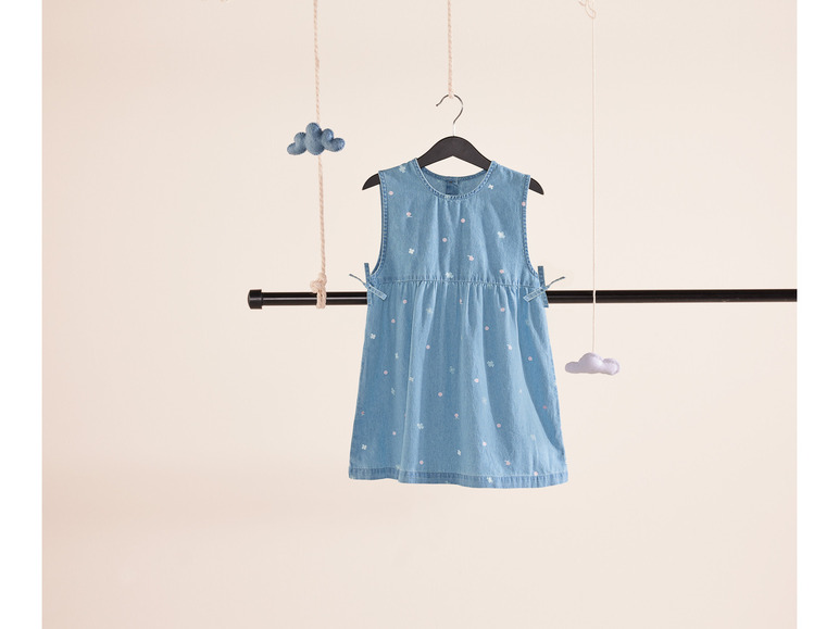 Gehe zu Vollbildansicht: lupilu® Kleinkinder Mädchen Kleid mit Blümchen-Print - Bild 3