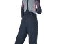 Damen-Skihose mit Trägern und langärmliges Thermoshirt