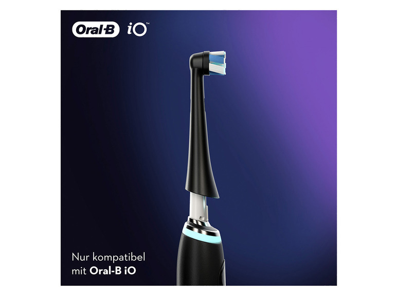 Gehe zu Vollbildansicht: Oral-B iO Aufsteckbürsten - 4er Ultimate Clean Schwarz - Bild 6