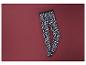 Dunkelblaue Leggings mit Weihnachtsmuster