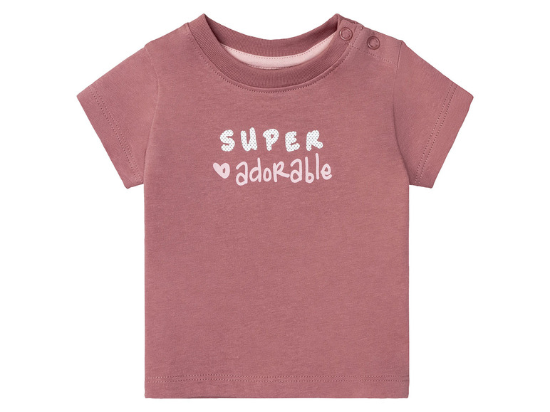 Gehe zu Vollbildansicht: lupilu Baby T-Shirt, 3 Stück, mit Bio-Baumwolle - Bild 5
