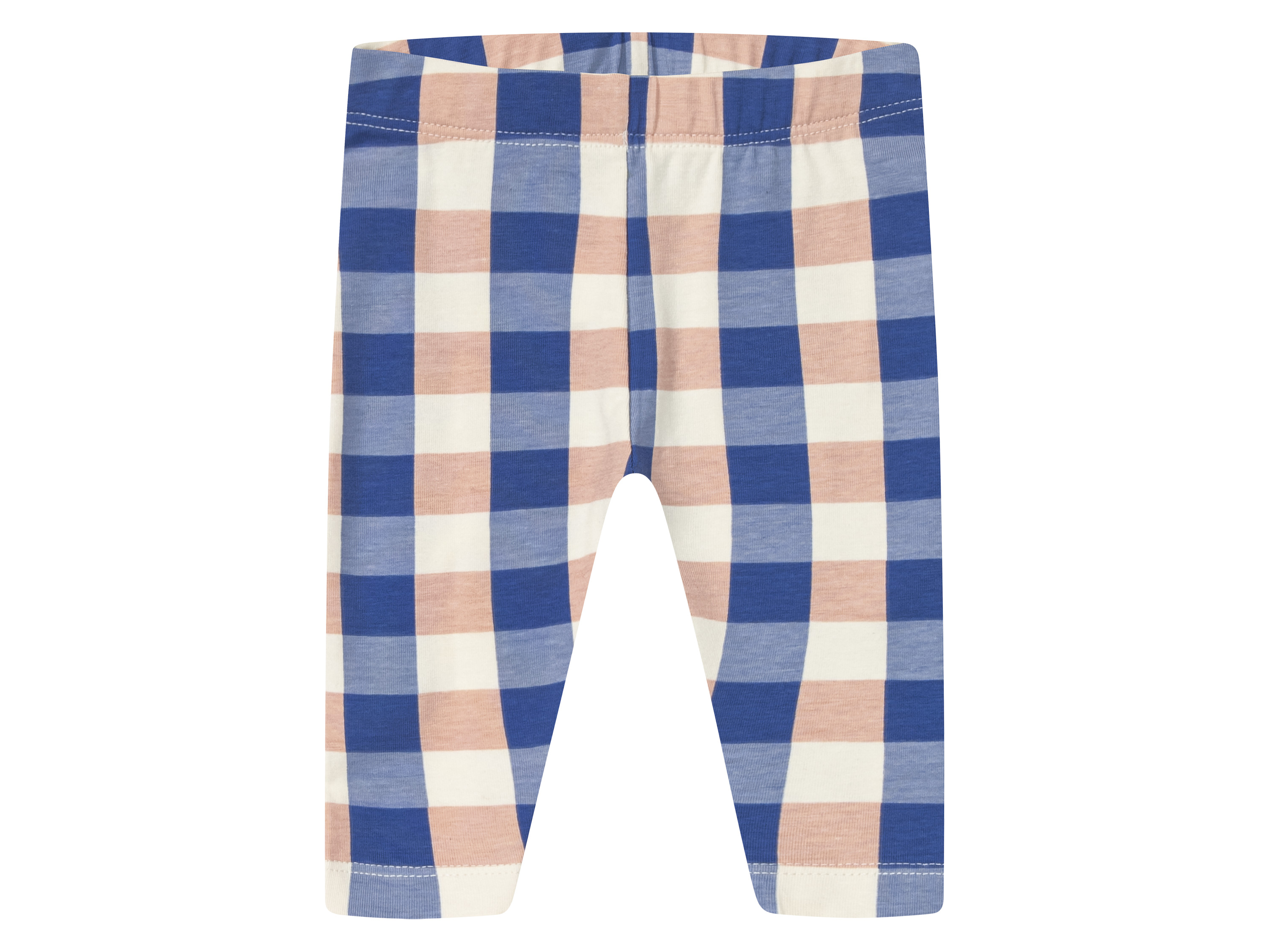 Thumbnail - lupilu® 2 Baby Mädchen Leggings (62/68, Karo/weiß)