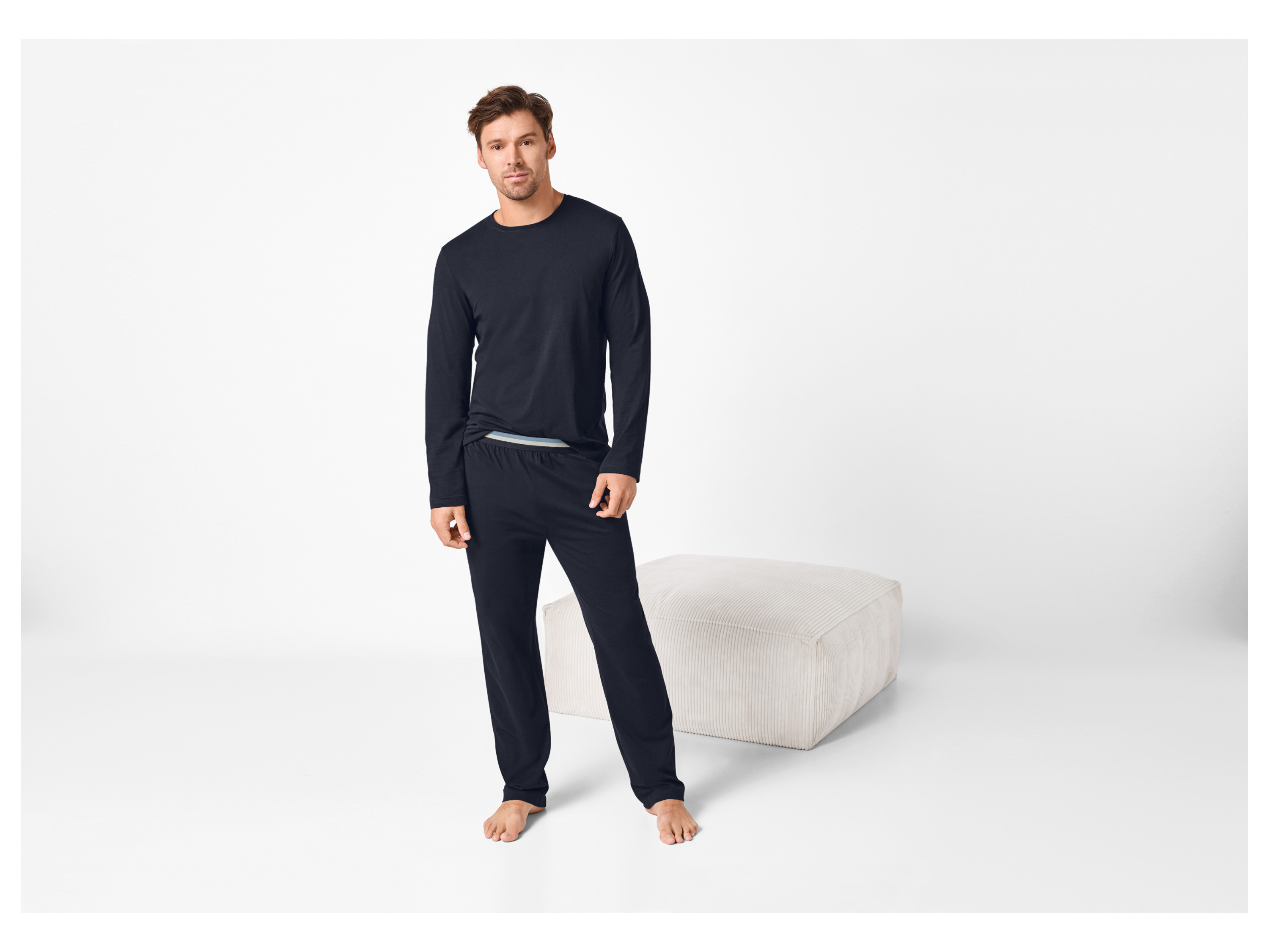 Thumbnail - esmara Men Herren Pyjama (Navy, M (48/50))