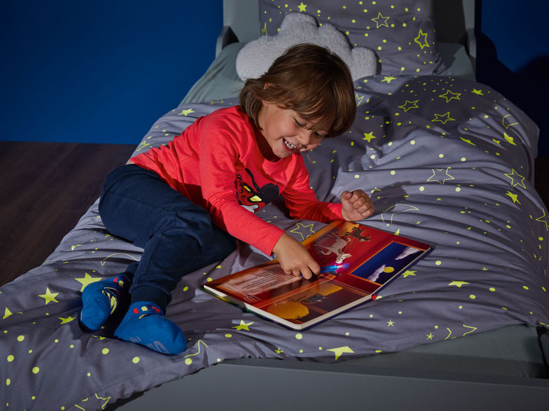 Gehe zu Vollbildansicht: lupilu® Kleinkinder Jungen Pyjama, leuchtend - Bild 4