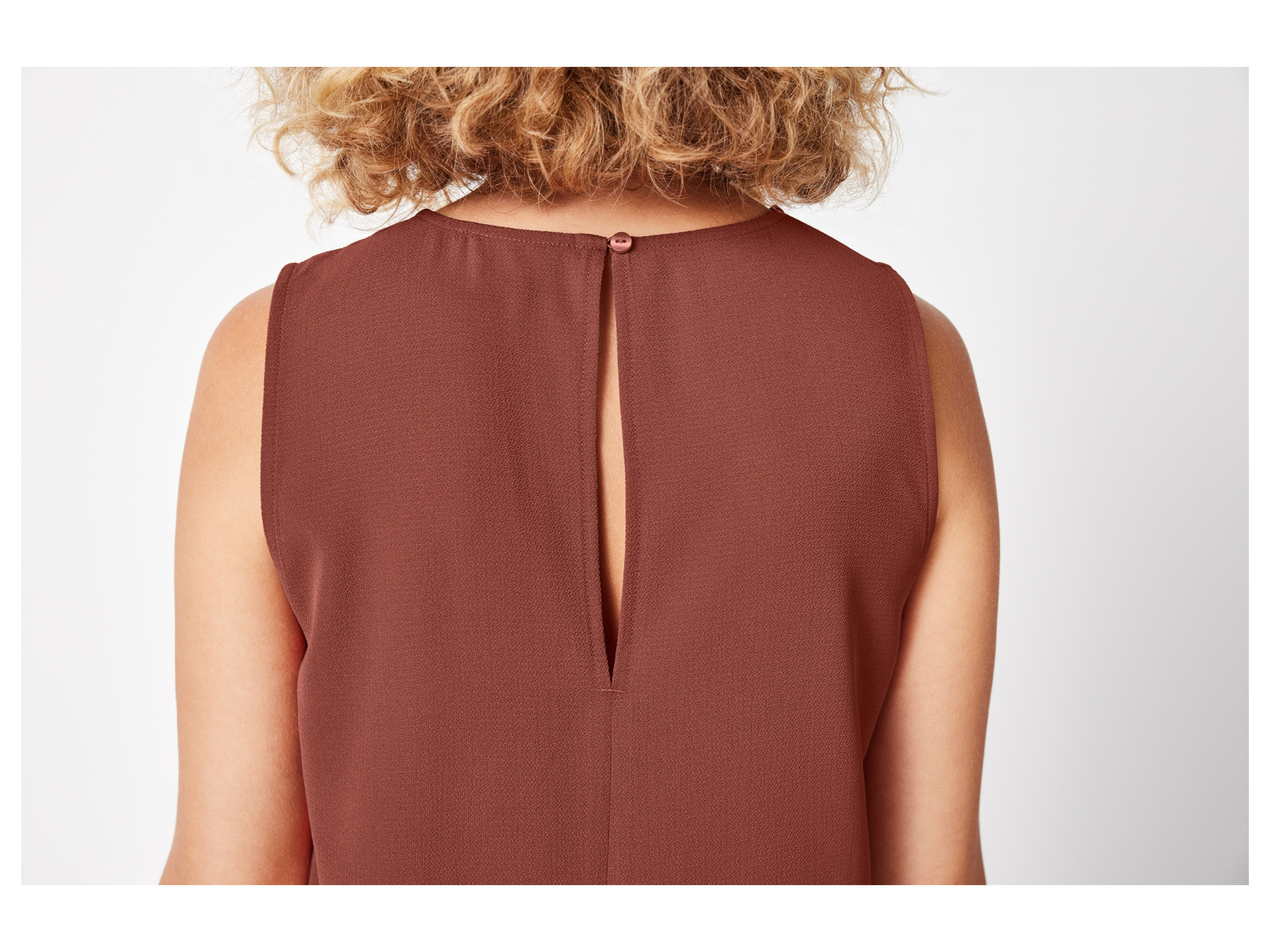 Thumbnail - esmara® Damen Bluse ärmellos (Braun, 38)