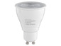 Weiße Livarno home LED-Lampe mit GU10-Sockel.