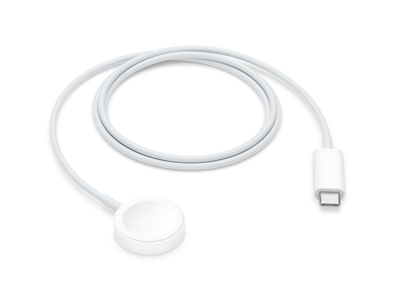 Gehe zu Vollbildansicht: Apple Watch Magnetic Fast Charger zu USB-C Kabel, 1 m - Bild 1